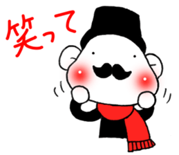 Small stylish Jentorume The down winter sticker #9365466