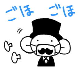 Small stylish Jentorume The down winter sticker #9365472