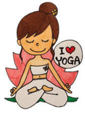 006_Yoga Master Yogalian-chan sticker #9365688