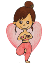 006_Yoga Master Yogalian-chan sticker #9365690