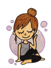 006_Yoga Master Yogalian-chan sticker #9365704