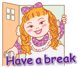 A plump sweet woman (English Ver.) sticker #9365976