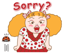 A plump sweet woman (English Ver.) sticker #9365997