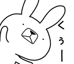 Dialect rabbit [saga] sticker #9367208