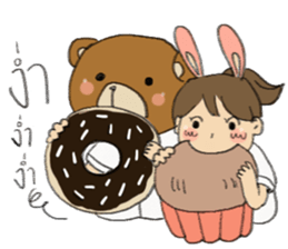 Story of Bearhead and Rabbit sticker #9367295