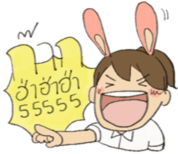 Story of Bearhead and Rabbit sticker #9367297