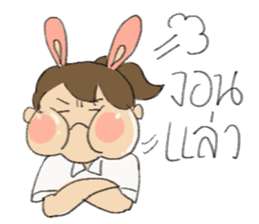 Story of Bearhead and Rabbit sticker #9367311