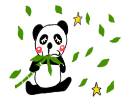 pandas life sticker #9367692