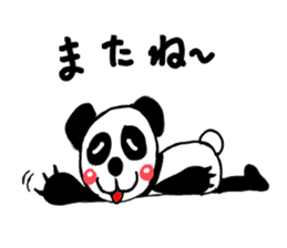 pandas life sticker #9367696