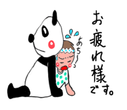 pandas life sticker #9367706