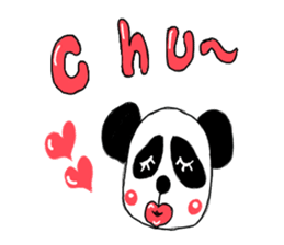 pandas life sticker #9367707