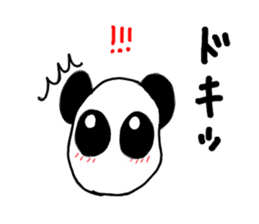 pandas life sticker #9367720