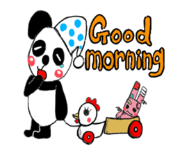 pandas life sticker #9367724