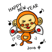 Wki-Wki Mon-Chi (New Year Ver.) sticker #9367730