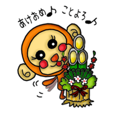 Wki-Wki Mon-Chi (New Year Ver.) sticker #9367737