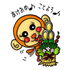 Wki-Wki Mon-Chi (New Year Ver.) sticker #9367737