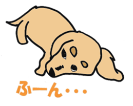 kawaii dachshund sticker #9368856