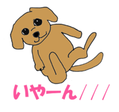 kawaii dachshund sticker #9368857