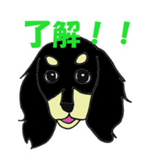 kawaii dachshund sticker #9368872