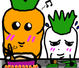 Veggie Family sticker #9369011