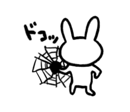 Daily life of surreal rabbit sticker #9369049