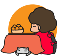 Winter mom sticker #9369375