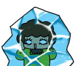 Winter mom sticker #9369389