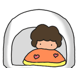 Winter mom sticker #9369401