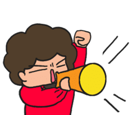 Winter mom sticker #9369407