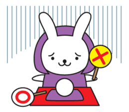 Divination rabbit sticker #9369839