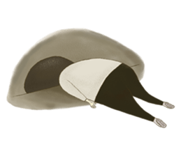 Big head walker sticker #9369932