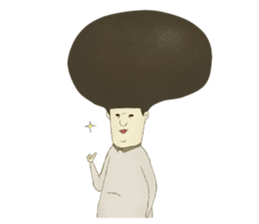 Big head walker sticker #9369959