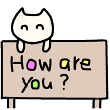 Smiley cats sticker #9370097