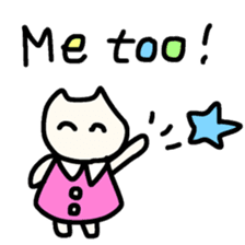 Smiley cats sticker #9370102