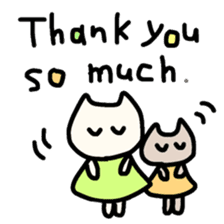 Smiley cats sticker #9370111