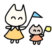 Smiley cats sticker #9370124