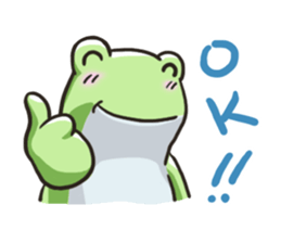 Sticker of the frog 6 sticker #9370148