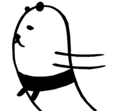 Long-panda sticker #9370413