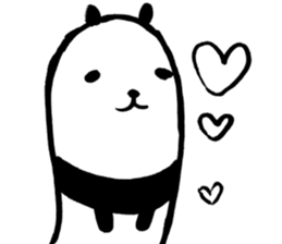 Long-panda sticker #9370414