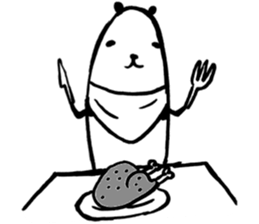 Long-panda sticker #9370417