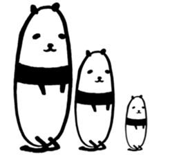 Long-panda sticker #9370418