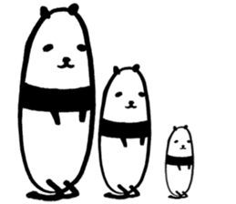Long-panda sticker #9370418