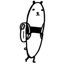 Long-panda sticker #9370419