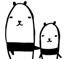 Long-panda sticker #9370421