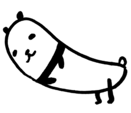 Long-panda sticker #9370422