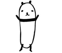 Long-panda sticker #9370423