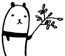 Long-panda sticker #9370424