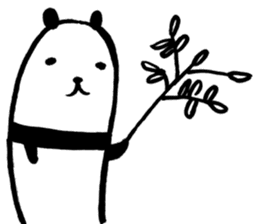 Long-panda sticker #9370424
