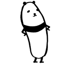 Long-panda sticker #9370432