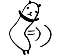 Long-panda sticker #9370436